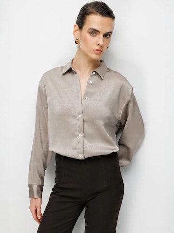 Chemisier MixRay en beige : devant