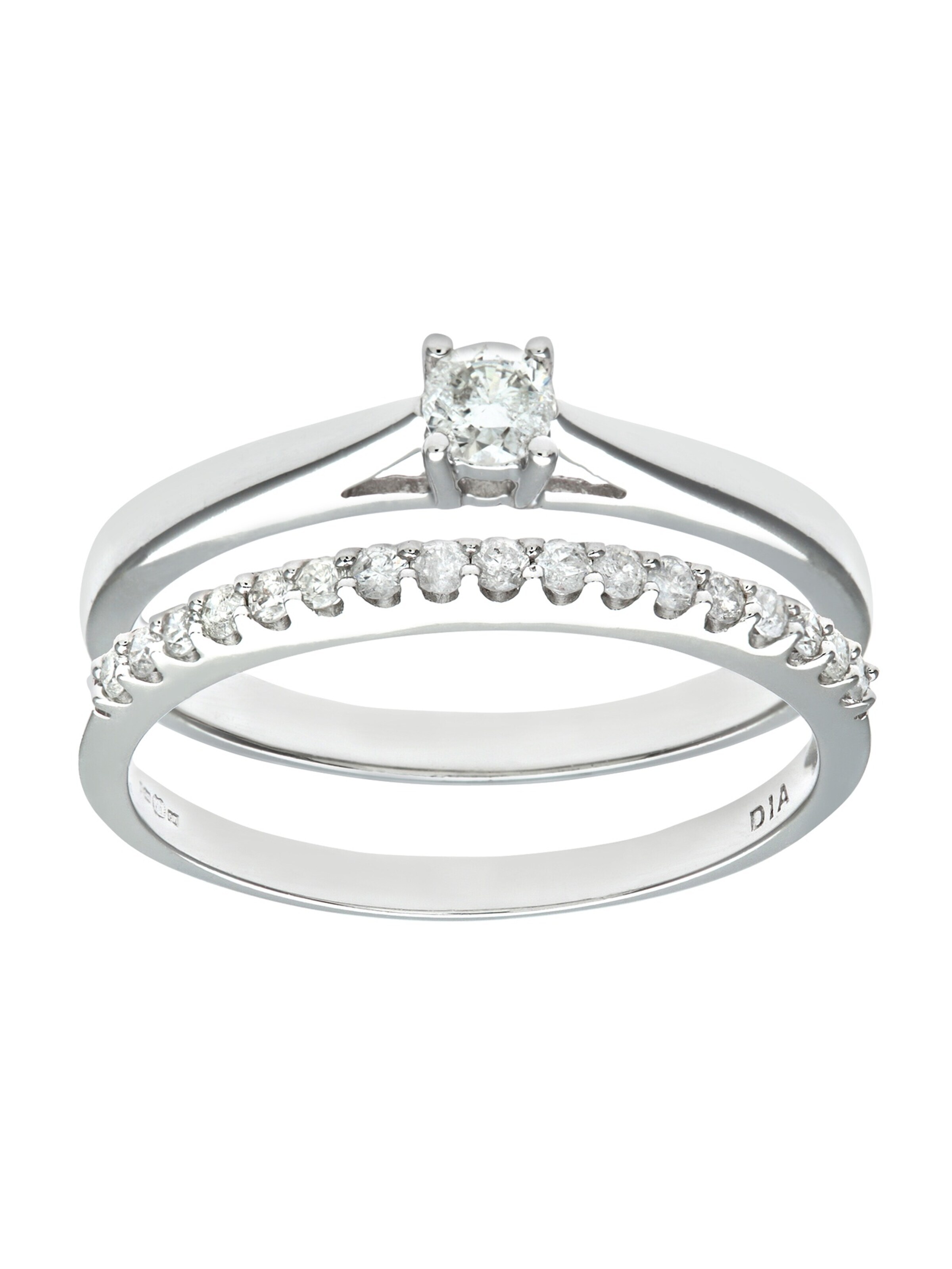 DIAMANT LETERNEL Schmuckset‌‌‌‌‌ in Silber