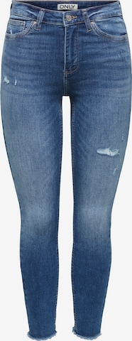 ONLY Skinny Jeans 'ONLWauw' in Blauw: voorkant