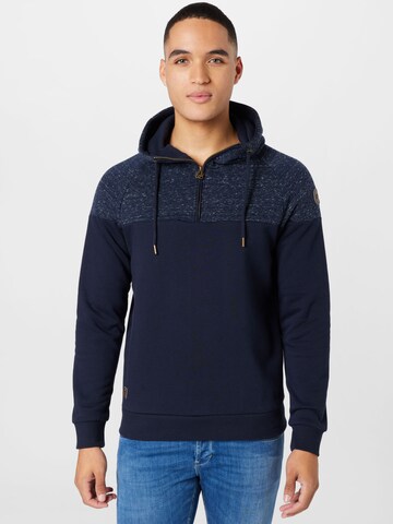 Ragwear Sweatshirt 'DEAAN' in Blue: front