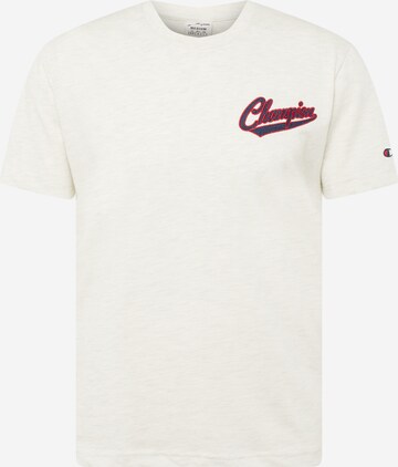 T-Shirt Champion Authentic Athletic Apparel en beige : devant