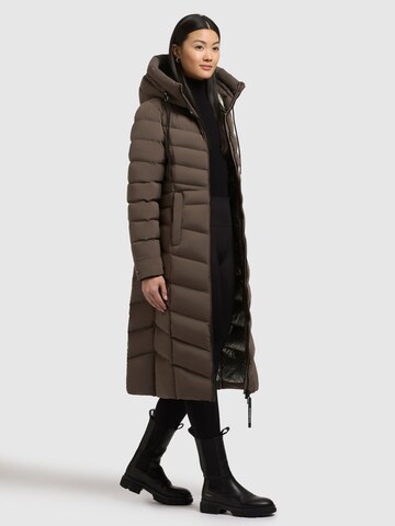 khujo Wintermantel 'Ingram5' in Bruin