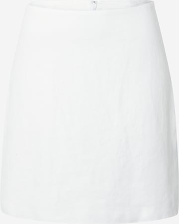 MSCH COPENHAGEN Φούστα 'Claritta' σε λευκό: μπροστά