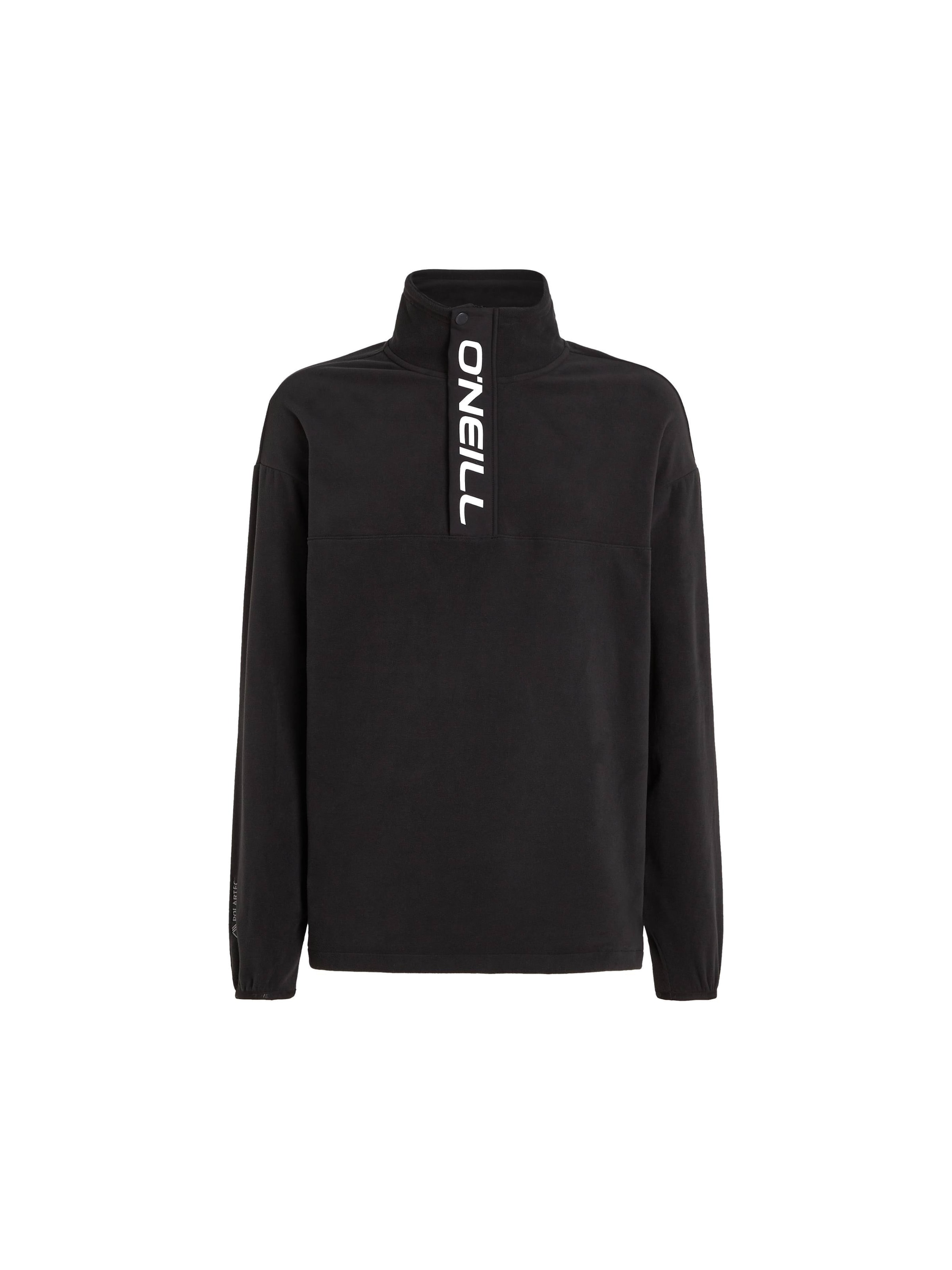 O'NEILL Αθλητική μπλούζα φούτερ σε μαύρο: μπροστά