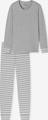 Pyjama ' Casual Essentials ' SCHIESSER en gris : devant