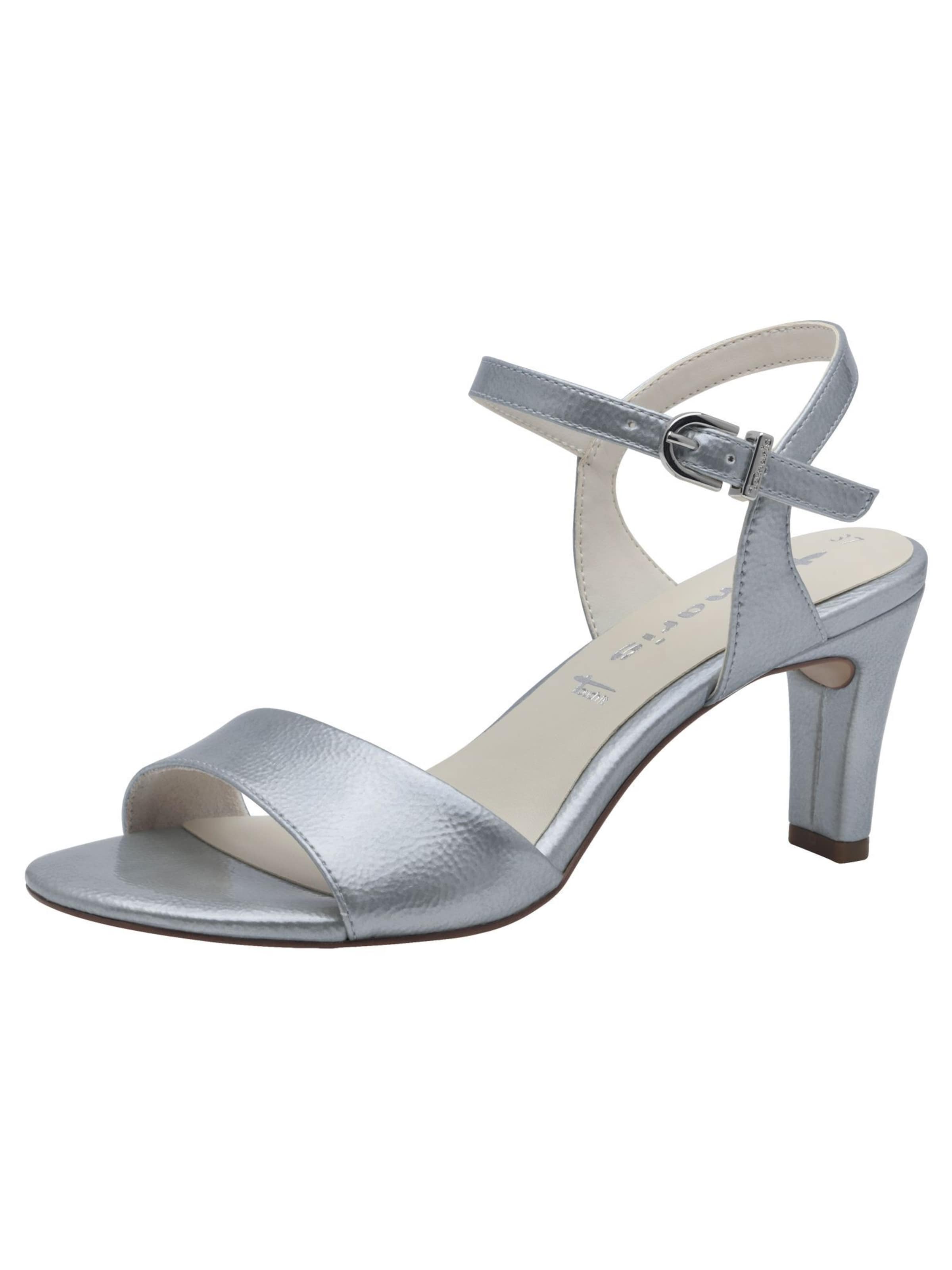 Tamaris - Sandálias com tiras em azul: frente