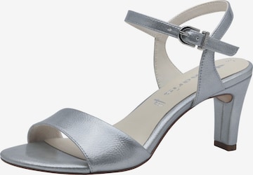 Sandales à lanières Tamaris en bleu : devant