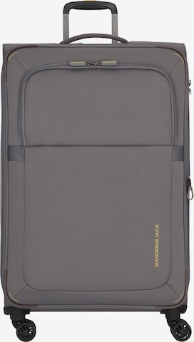 Trolley 'Smile & Go' di MANDARINA DUCK in grigio: frontale