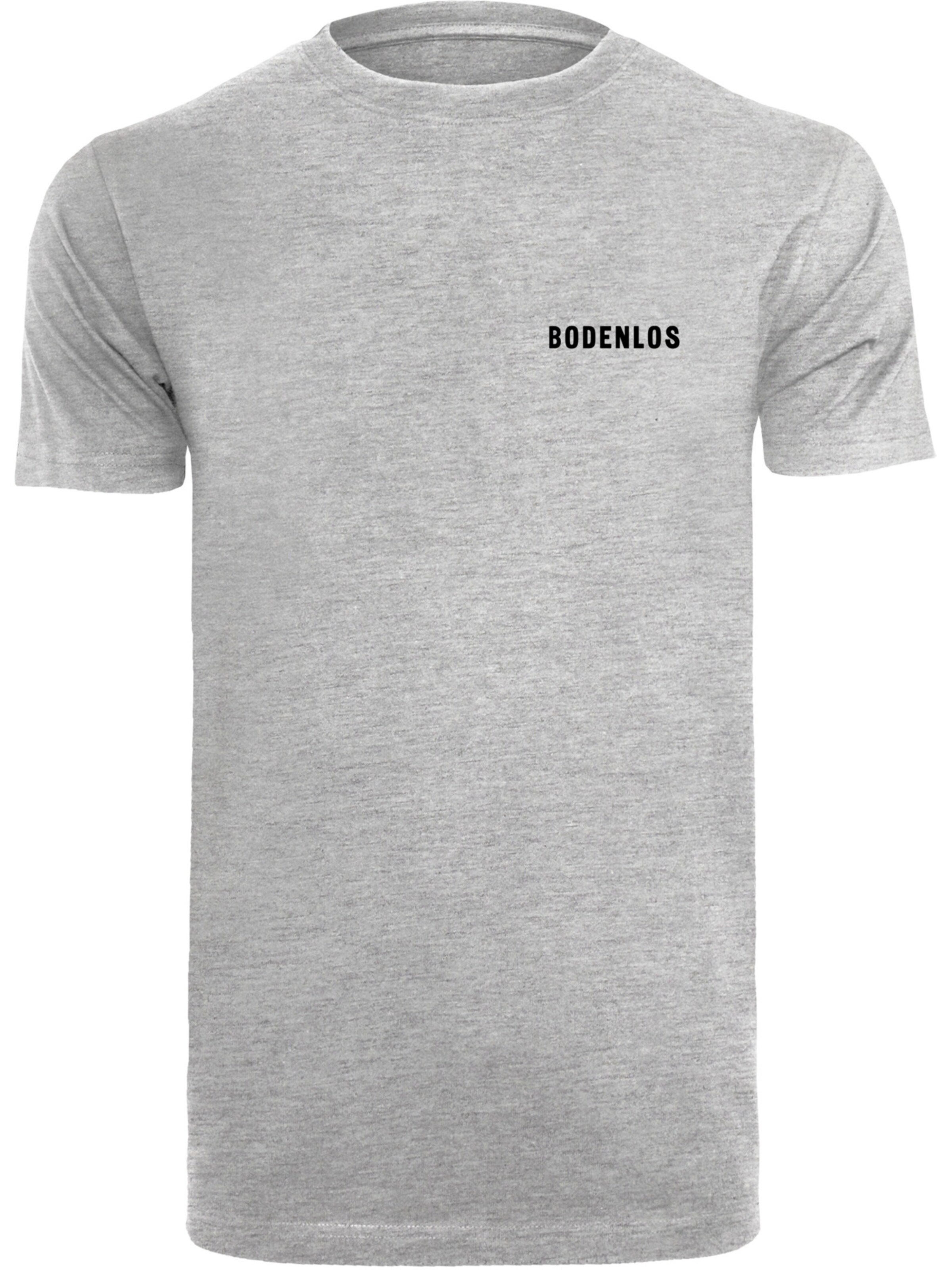 F4NT4STIC Shirt 'Bodenlos' in Grau: Vorderseite