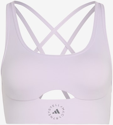 ADIDAS BY STELLA MCCARTNEY Biustonosz sportowy w kolorze fioletowy: przód
