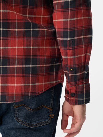 CAMEL ACTIVE - Regular Fit Camisa em vermelho