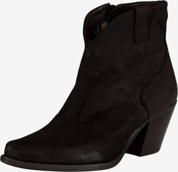Felmini Wide Fit Ankle Boots 'Laredo W034' in Schwarz: Vorderseite