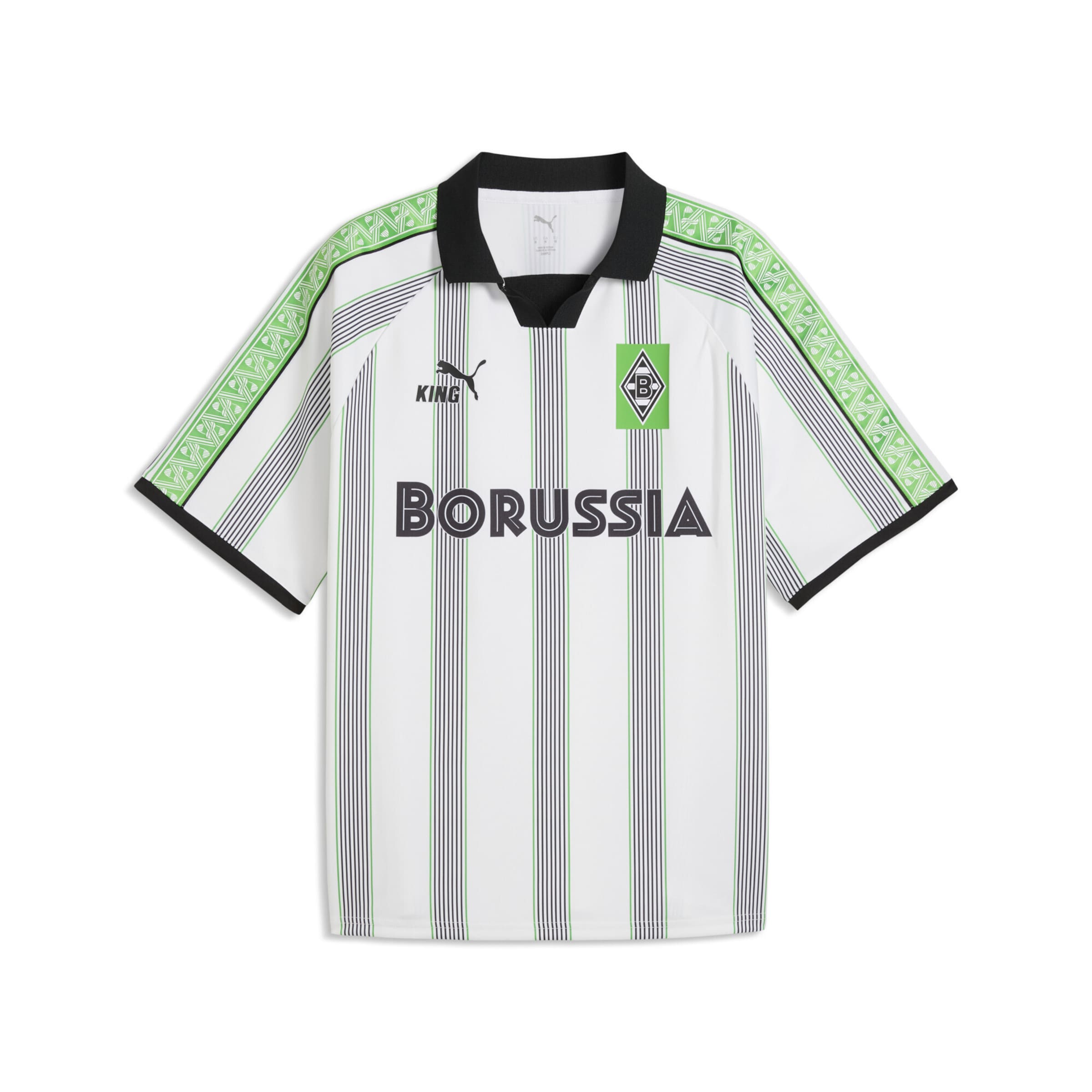 Maillot 'KING' PUMA en blanc : devant