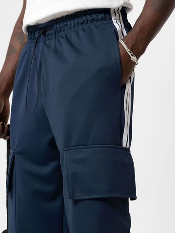 Dandalo Wide leg Cargo trousers 'Joselito' in Blue