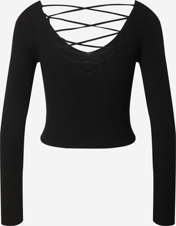 Miss Selfridge Petite Sweter w kolorze czarny