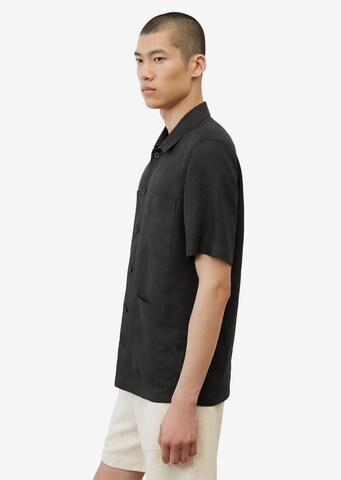 Marc O'Polo Regular fit Button Up Shirt in Black