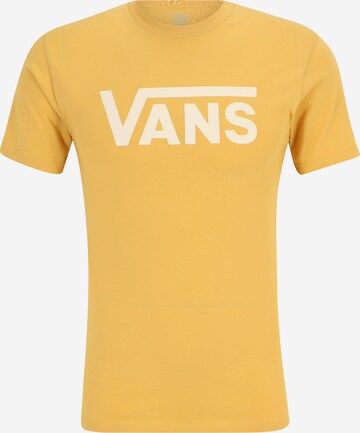 Tricou 'CLASSIC' de la VANS pe galben: față