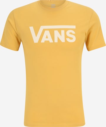 T-Shirt 'CLASSIC' VANS en jaune : devant