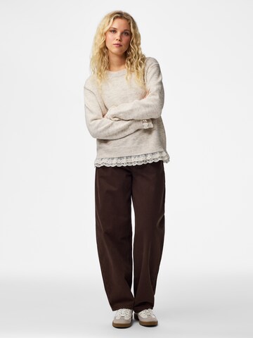 PIECES - Jersey 'PCVAKA' en beige