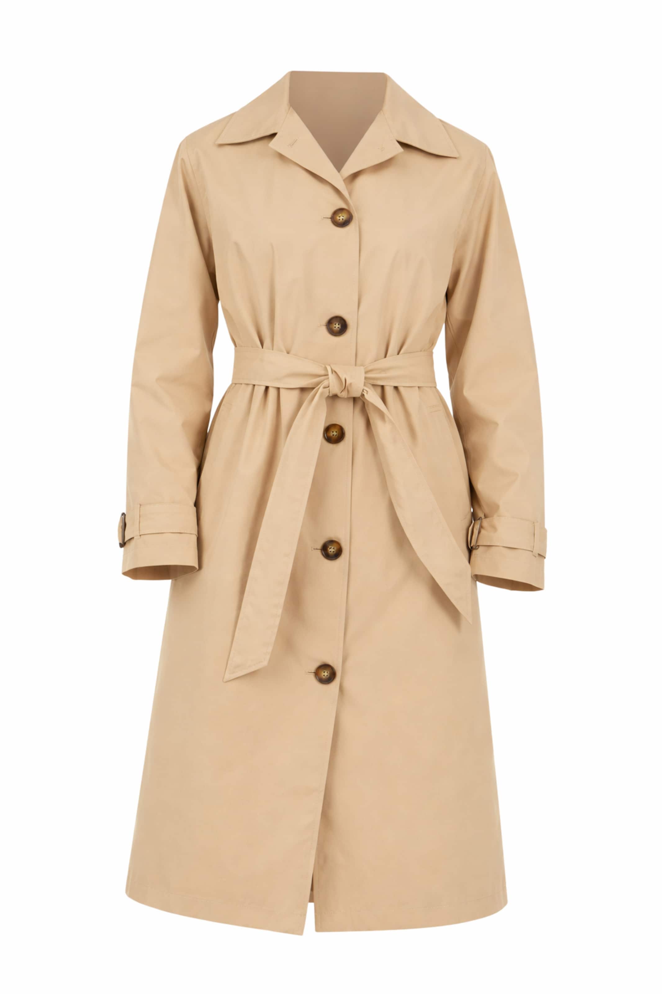 BRAVE SOUL Tussenmantel in Geel: voorkant