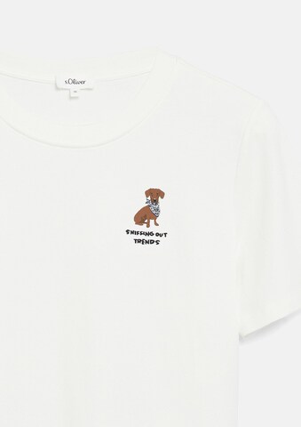 s.Oliver Shirt in Beige