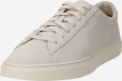 BOSS Matalavartiset tennarit 'Kieran_Tenn_Sd' värissä offwhite, Tuotenäkymä