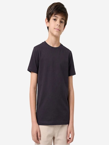 Tommy Life Shirt 'TOMMY Herren-T-Shirt Aus Baumwolle Und Elasthan' in Grey: front