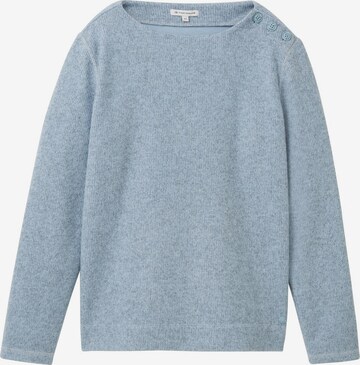 Pull-over TOM TAILOR en bleu : devant