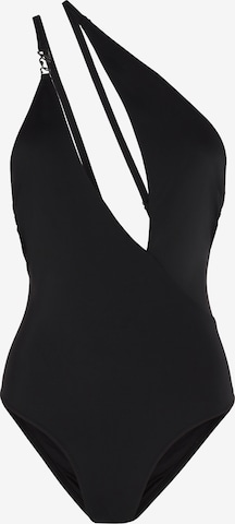 Costume intero di Karl Lagerfeld in nero: frontale