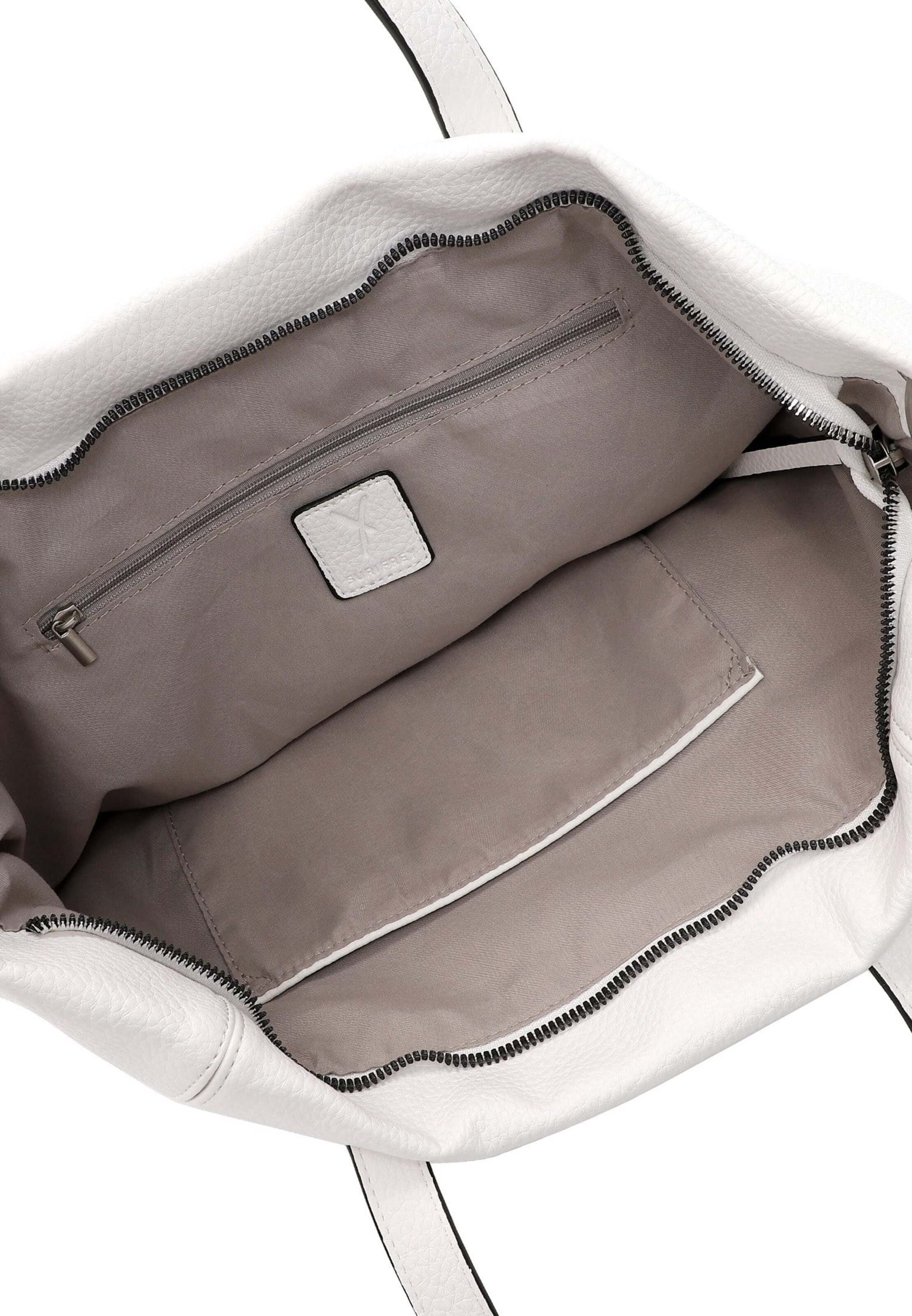 Cabas 'Kimberly' Suri Frey en blanc