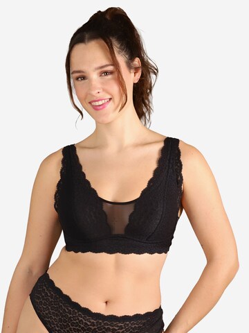 SugarShape Klassisch BH 'Elva' in Schwarz: Vorderseite