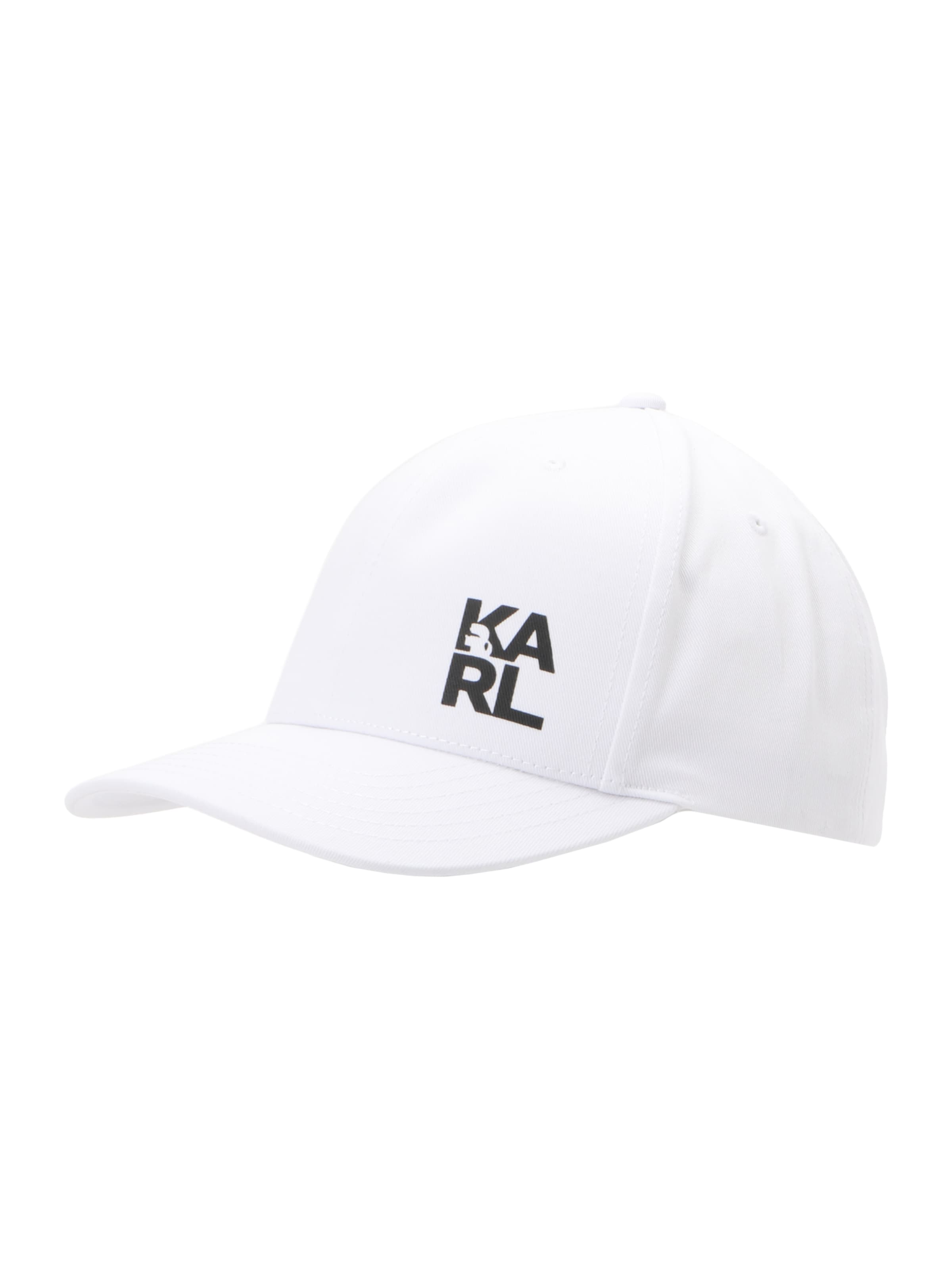 Karl Lagerfeld - Gorra en blanco: frente