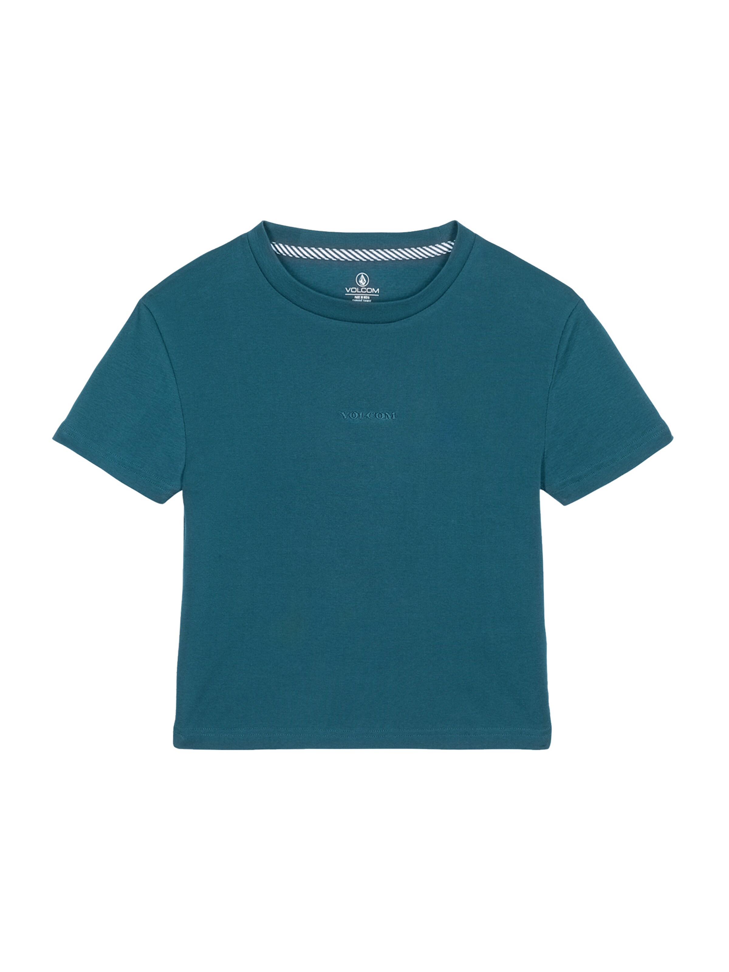 T-shirt 'Tight Crop' Volcom en vert : devant