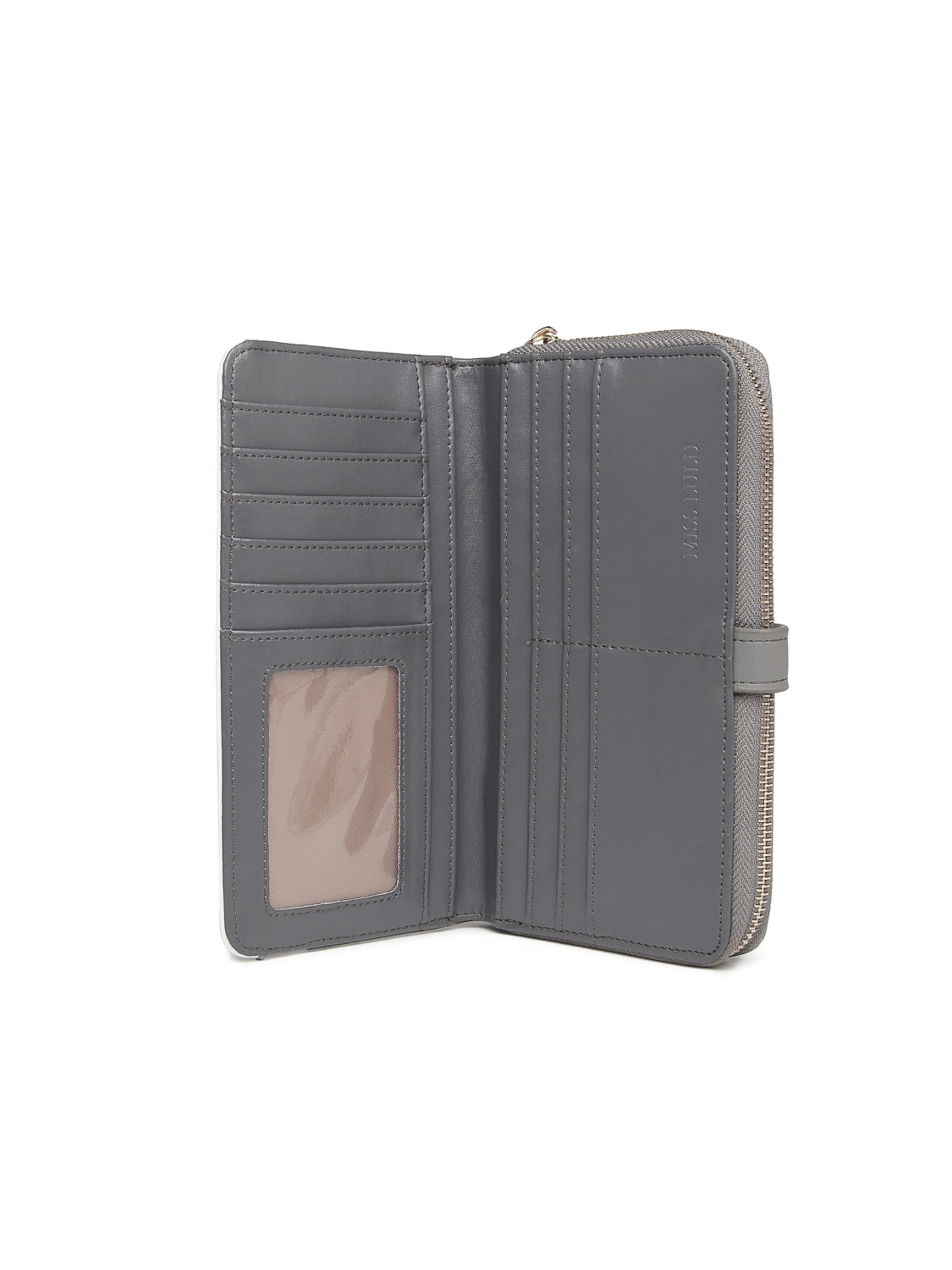 Miss Lulu Wallet in Grey