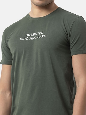 CIPO & BAXX Shirt 'CT827' in Green