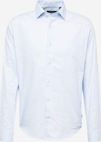 Coupe regular Chemise 'Trostol' Matinique en bleu : devant