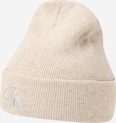 Calvin Klein Jeans Beanie in Kitt / Silver, Item view