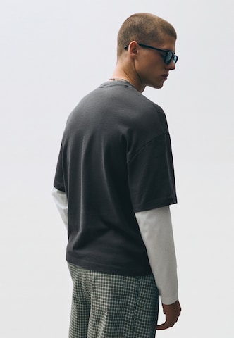 Bershka Póló - szürke