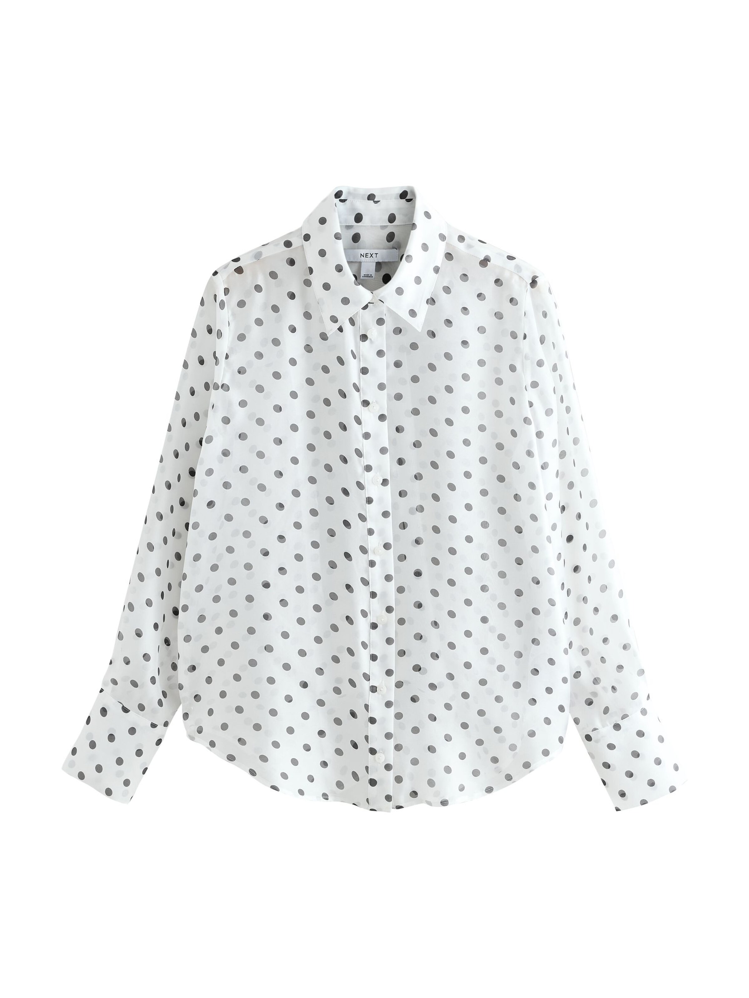 Next Blouse in Wit: voorkant