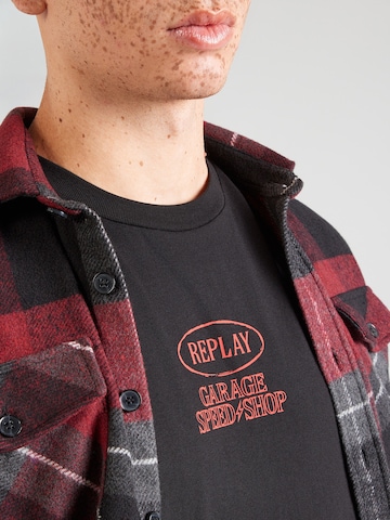 REPLAY - Camiseta en negro