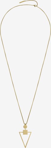 Liebeskind Berlin Necklace 'Dreieck' in Gold: front