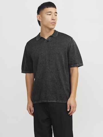 JACK & JONES Shirt in Black: front