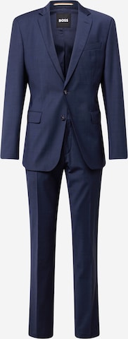 BOSS Black Regular Anzug 'Huge' in Blau: predná strana
