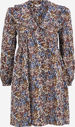 OBJECT Petite Kleid 'PENELOPE' in blau / dunkelgrün / orange / dunkelrot / weiß, Produktansicht