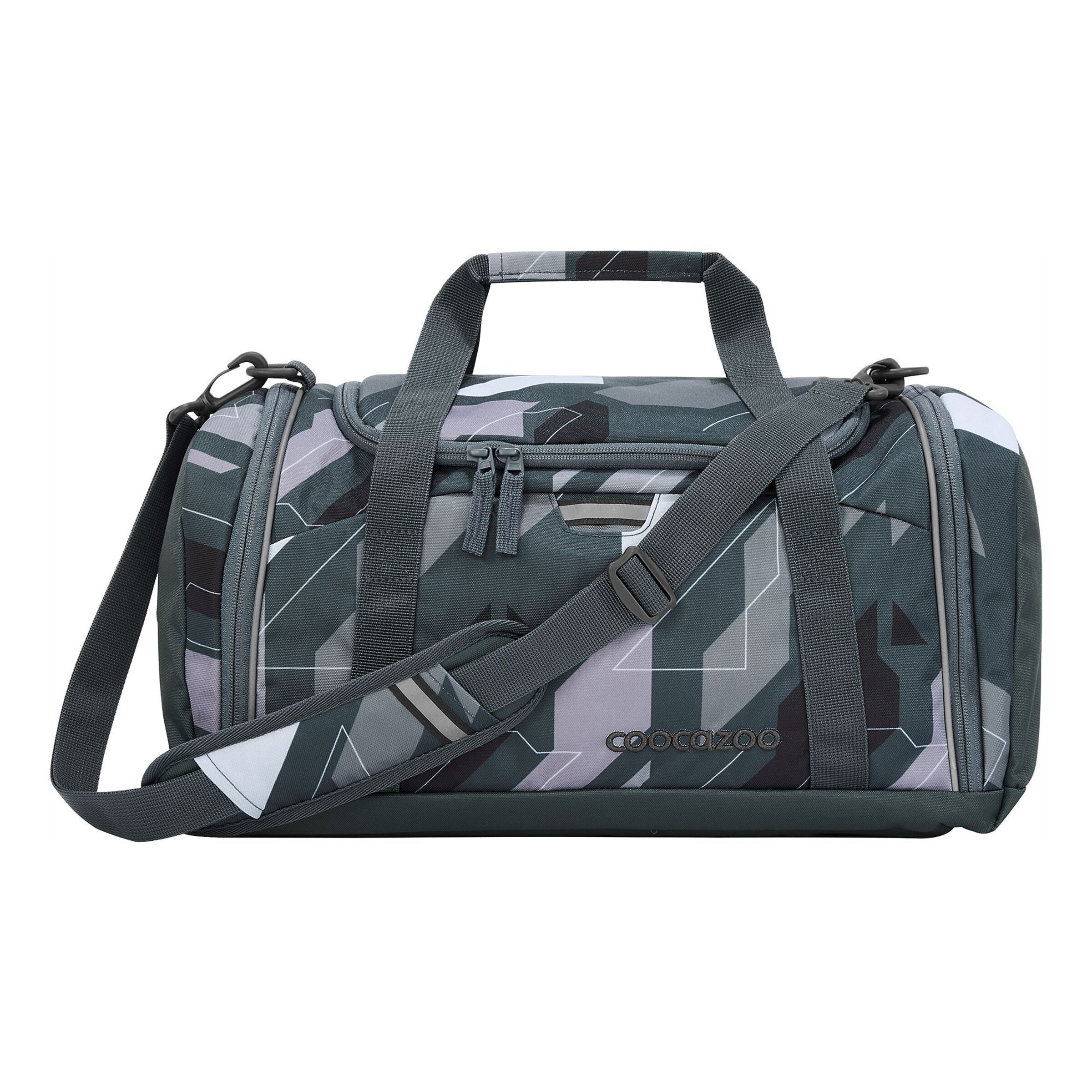 Coocazoo Sports bag in Light grey / Dark green, Item view