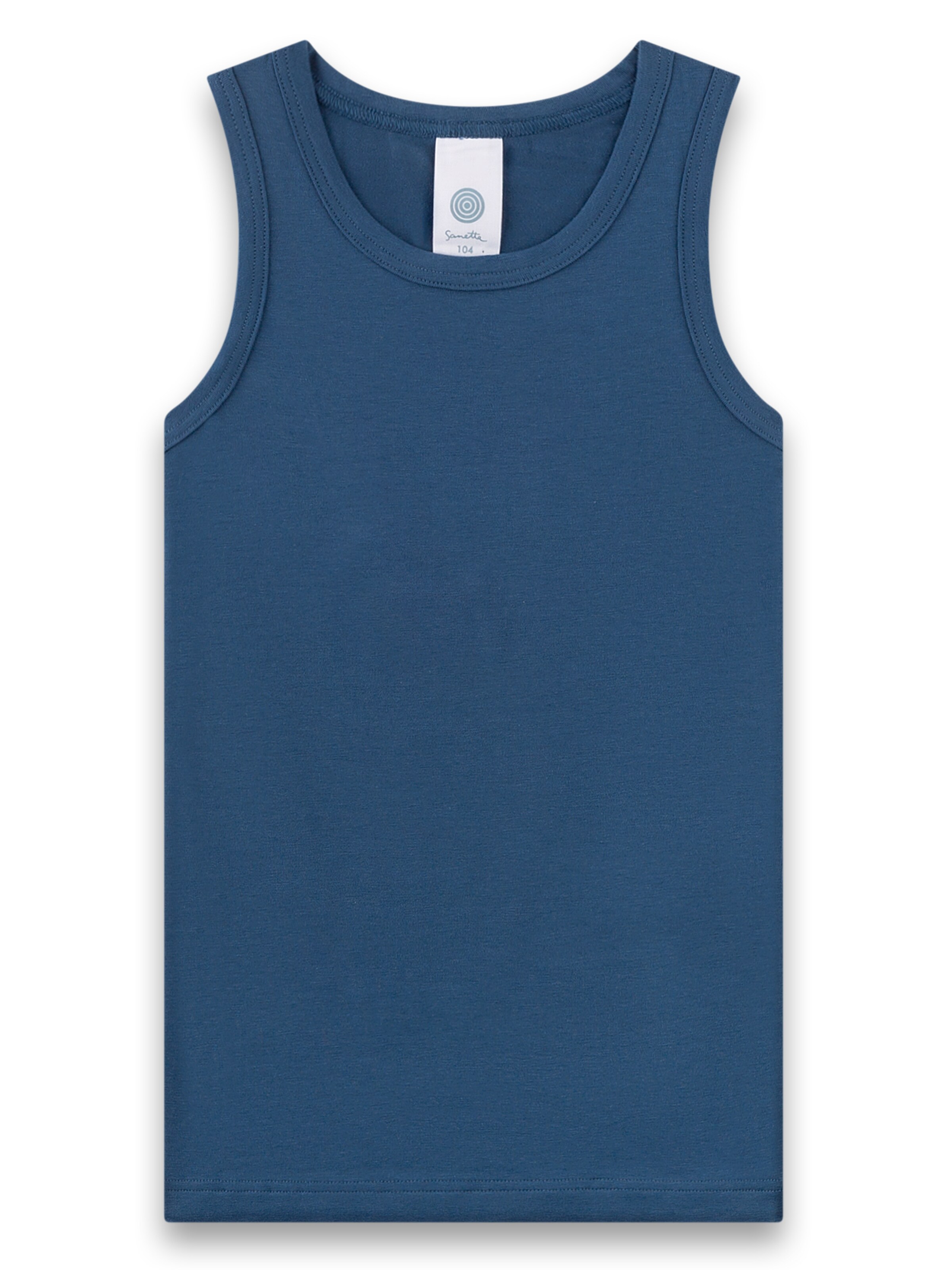 Maglietta intima di Sanetta in blu