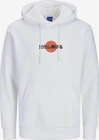 JACK & JONES Sweatshirt 'BRADLEY' in White: front