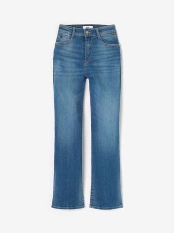 Le Temps Des Cerises Bootcut Jeans 'Zaho' in Blauw: voorkant