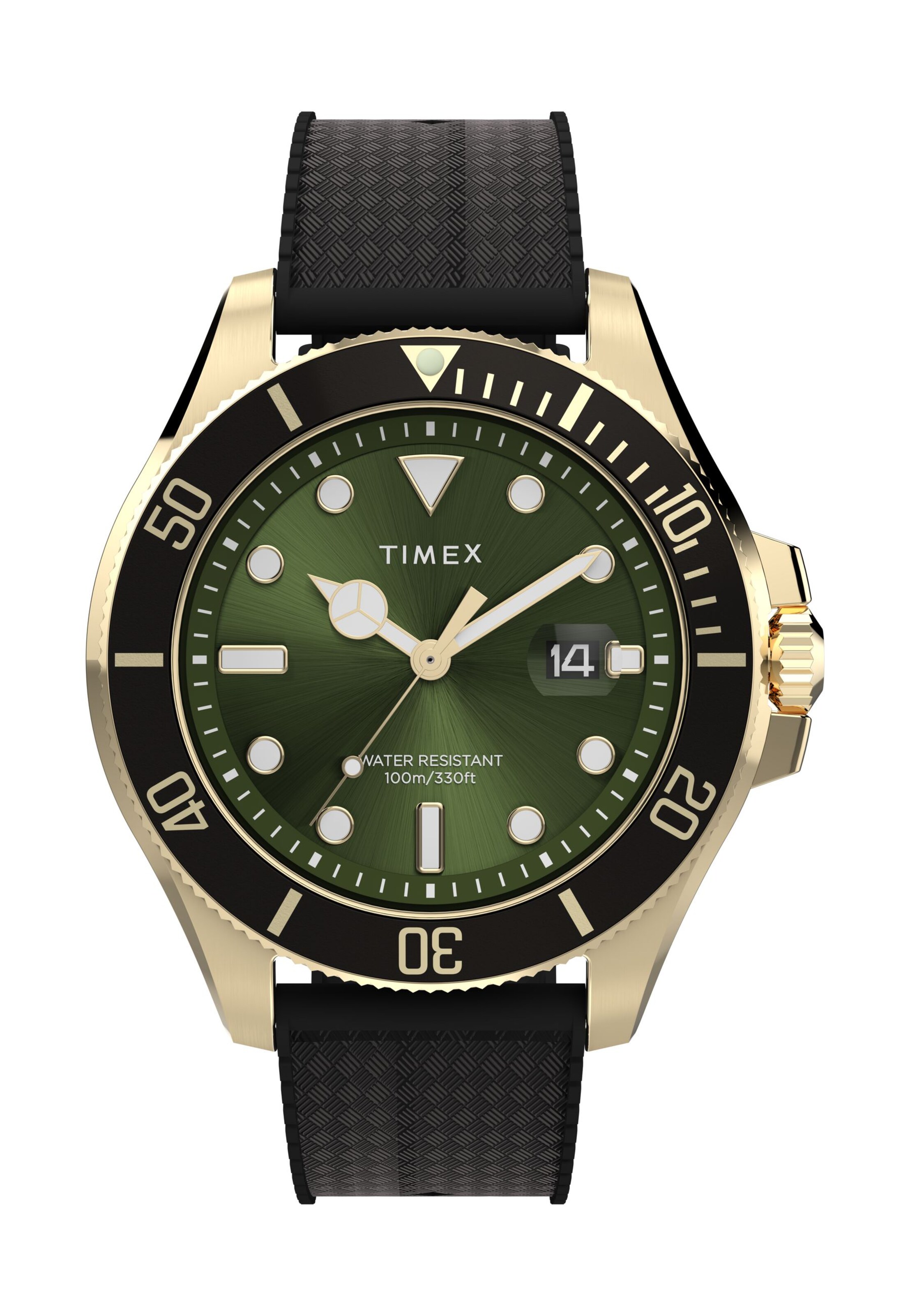 TIMEX Analog watch ' Harborside Coast ' in Black: front