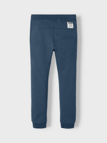 Effilé Pantalon 'Honk' NAME IT en bleu